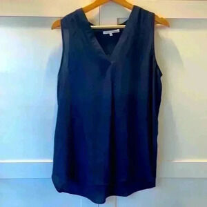 Violet + Claire Navy Blue Tank Blouse
